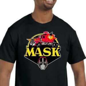 MASK T-Shirt NEW *Multiple colors available* 80's cartoon TV show